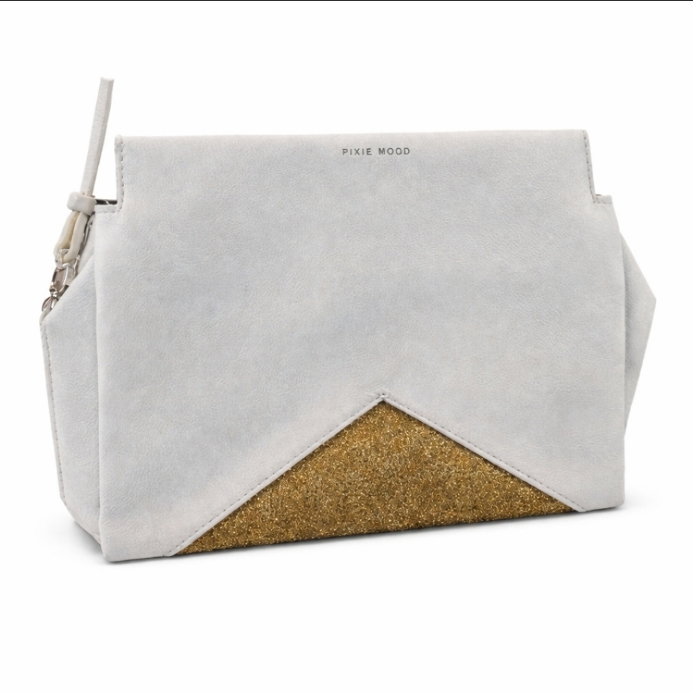 Pixie Mood Margaret Pink Cork Vegan Crossbody Classic  Bag